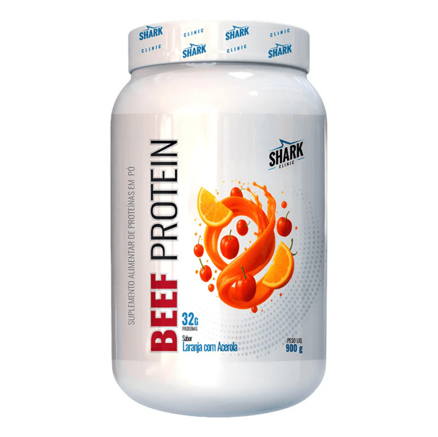 Beef Protein Pote 900g Proteína Da Carne - Shark Pro