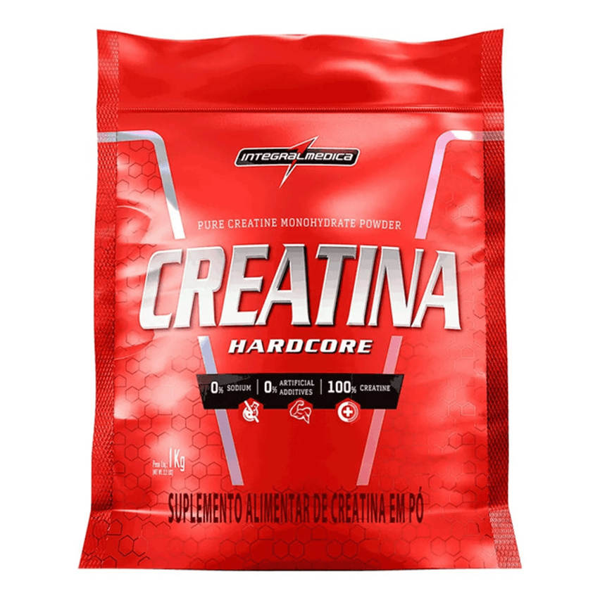 Creatina 100% Pura Pouch 1kg Integralmédica Neutro