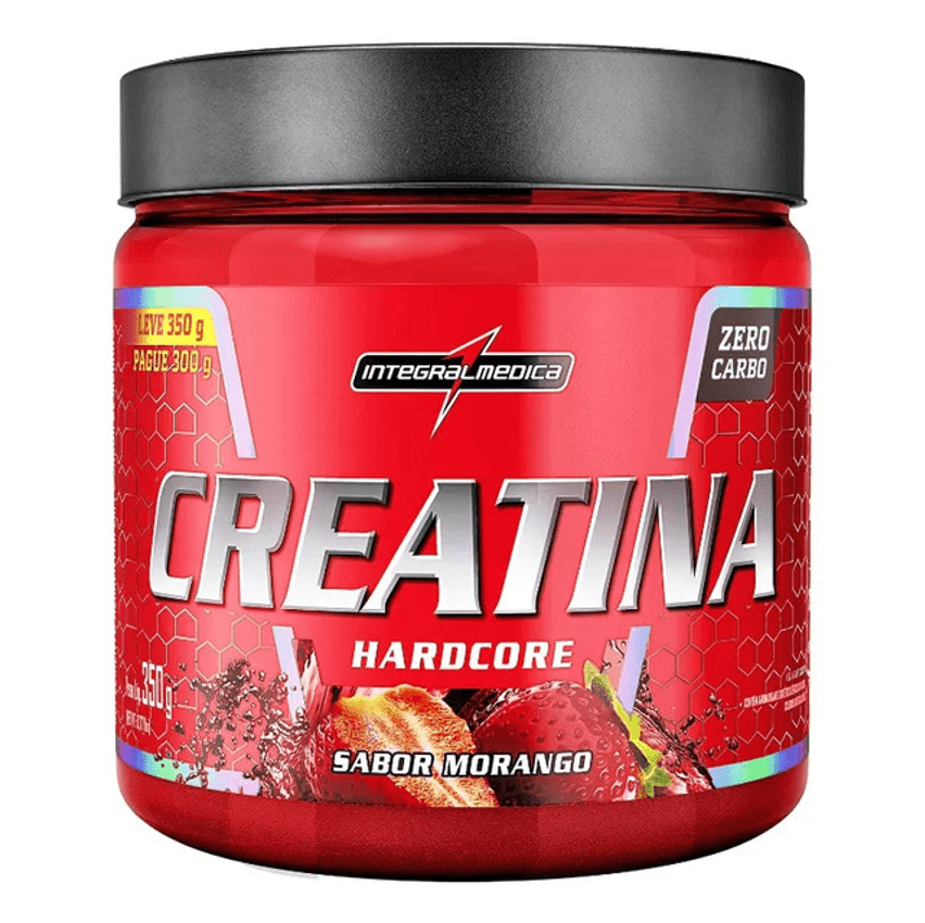 Creatina Sabor Morango 350g Integralmedica