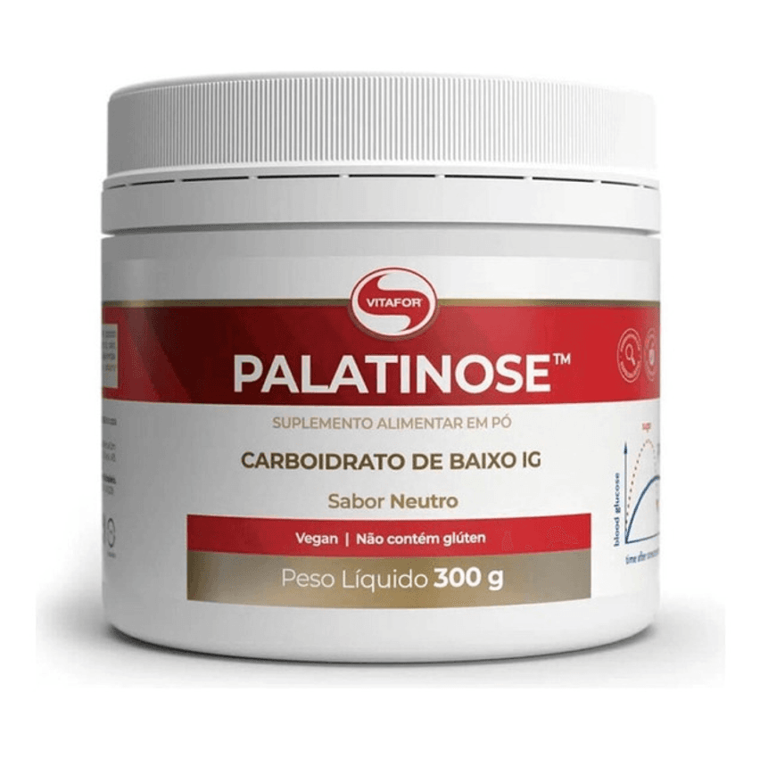 Palatinose Vitafor Vegano 300g Sabor Neutro